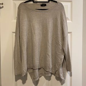 Cashmere Lord & Taylor grey sweater